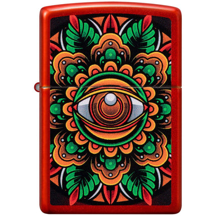 Zippo Lighter: Counter Culture Eye Design | 48678