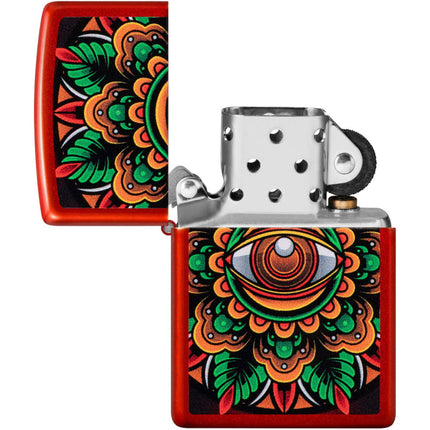 Zippo Lighter: Counter Culture Eye Design | 48678