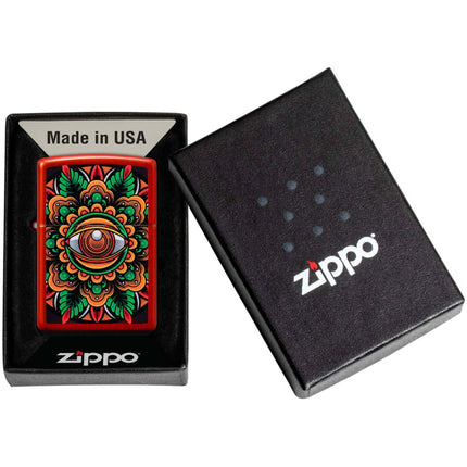 Zippo Lighter: Counter Culture Eye Design | 48678