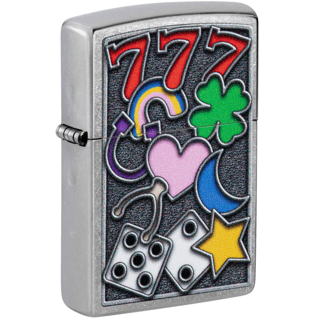 Zippo Lighter: All Luck Design | 48682