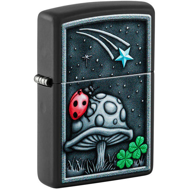 Zippo Lighter: Color Image Ladybug Design | 48724