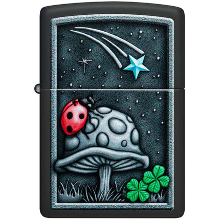 Zippo Lighter: Color Image Ladybug Design | 48724
