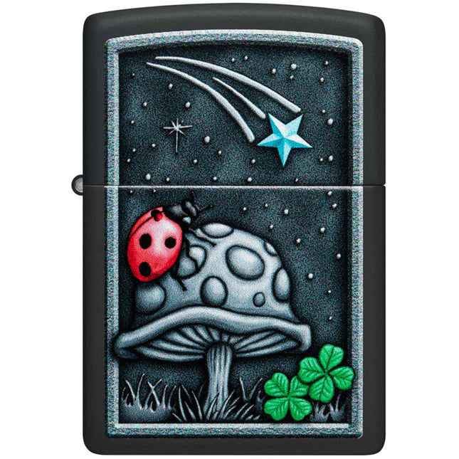 Zippo Lighter: Color Image Ladybug Design | 48724