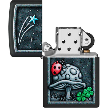 Zippo Lighter: Color Image Ladybug Design | 48724
