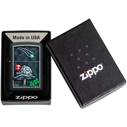 Zippo Lighter: Color Image Ladybug Design | 48724