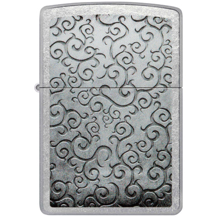 Zippo Lighter: Network of Vines Twists and Swirls Design | 48726
