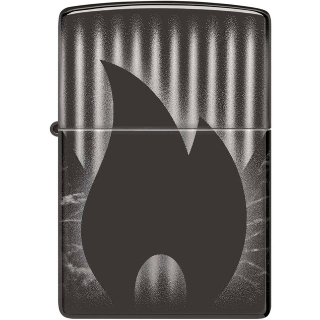 Zippo Lighter: Classic Flame Icon Design | 48738