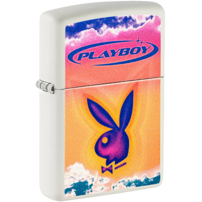 Zippo Lighter: Playboy Design with Rabbit Head Icon | 48744
