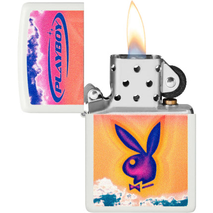 Zippo Lighter: Playboy Design with Rabbit Head Icon | 48744