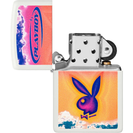 Zippo Lighter: Playboy Design with Rabbit Head Icon | 48744