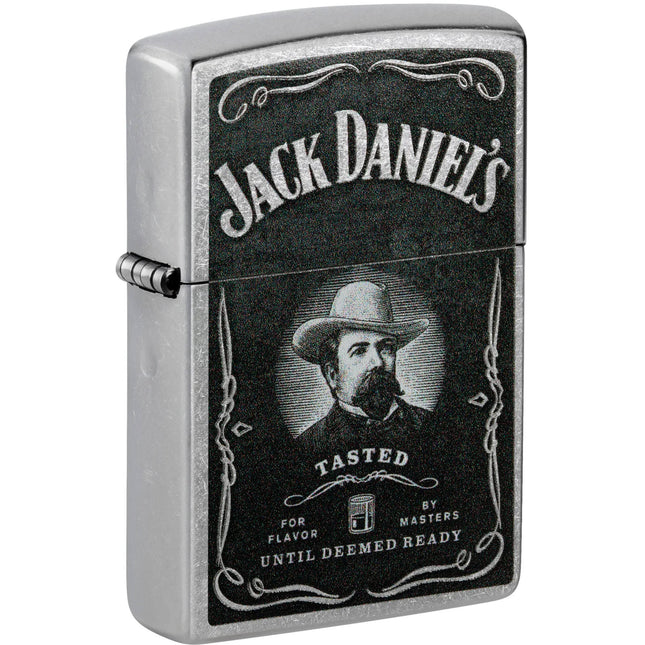 Zippo Lighter: Jack Daniel's® Design Classic Street Chrome | 48748