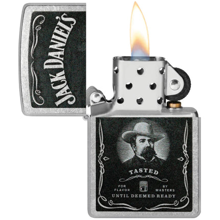 Zippo Lighter: Jack Daniel's® Design Classic Street Chrome | 48748