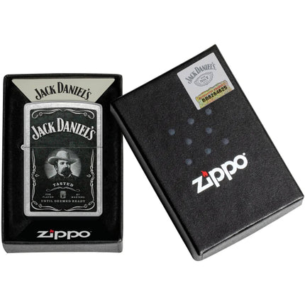 Zippo Lighter: Jack Daniel's® Design Classic Street Chrome | 48748