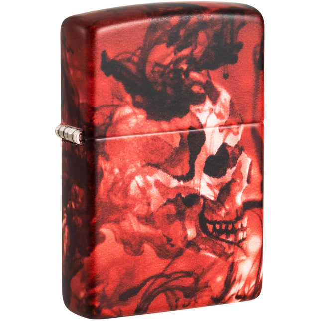 Zippo Lighter: Spooky Skulls Design 540 Color | 48772