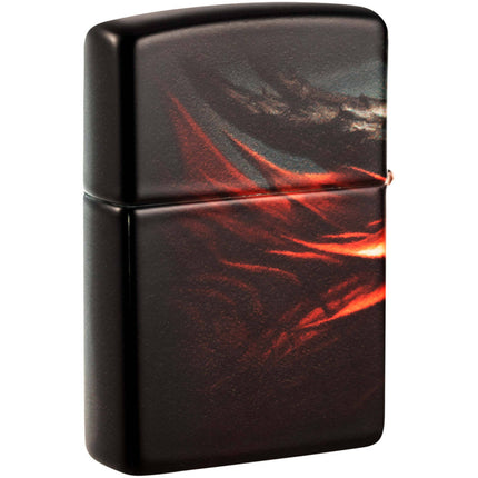 Zippo Lighter: Red Dragon Design 540 Color | 48777