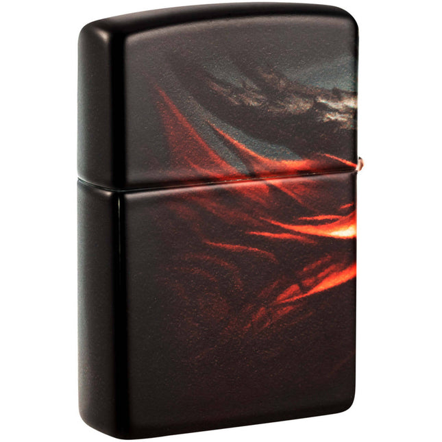 Zippo Lighter: Red Dragon Design 540 Color | 48777
