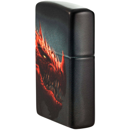 Zippo Lighter: Red Dragon Design 540 Color | 48777