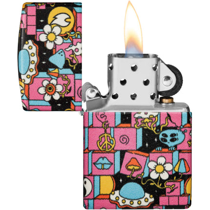 Zippo Lighter: Abstract Zippo Design 540 Color | 48779