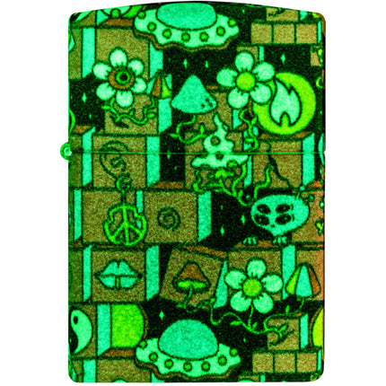 Zippo Lighter: Abstract Zippo Design 540 Color | 48779