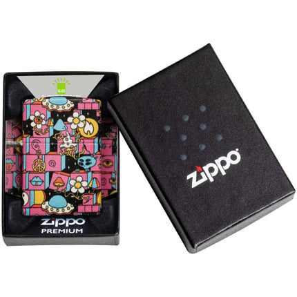 Zippo Lighter: Abstract Zippo Design 540 Color | 48779