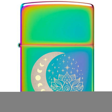 Zippo Lighter - Spiritual Design Metal Construction Refillable and Windproof | 48910