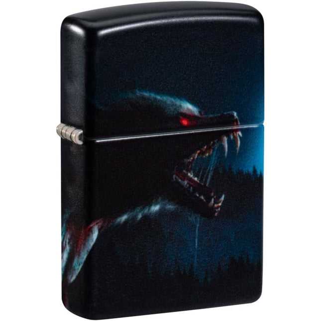 Zippo Lighter: Horror Wolf Design 540 Color | 48923