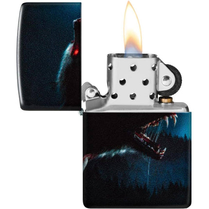 Zippo Lighter: Horror Wolf Design 540 Color | 48923
