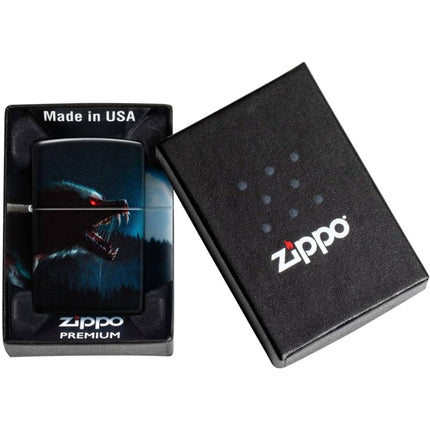 Zippo Lighter: Horror Wolf Design 540 Color | 48923