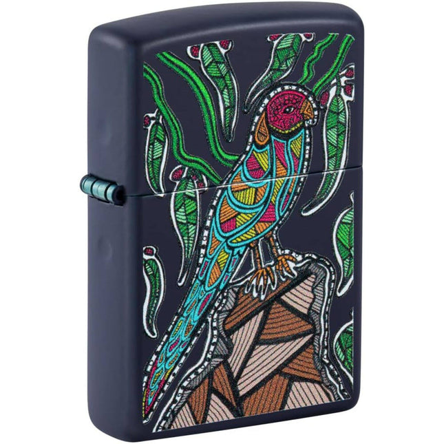 Zippo Lighter: John Smith Gumbula Tropical Bird Design | 48965