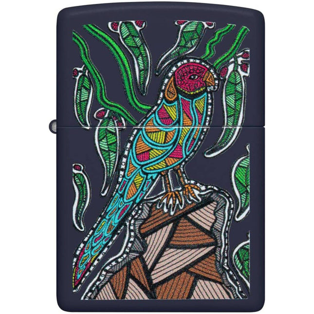 Zippo Lighter: John Smith Gumbula Tropical Bird Design | 48965