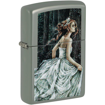 Zippo Windproof Lighter - Victoria Francés Distraught Bride Design All-Metal | 48971