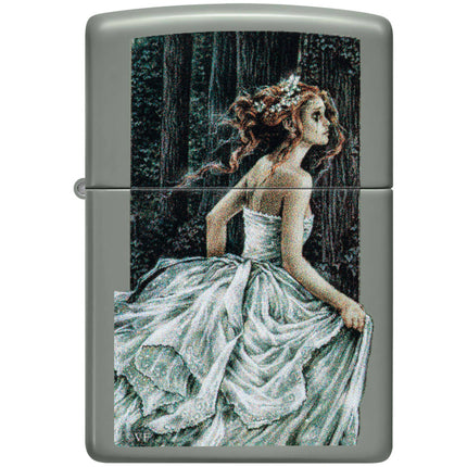 Zippo Windproof Lighter - Victoria Francés Distraught Bride Design All-Metal | 48971