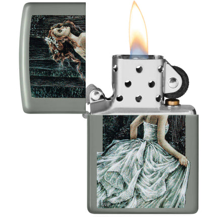 Zippo Windproof Lighter - Victoria Francés Distraught Bride Design All-Metal | 48971