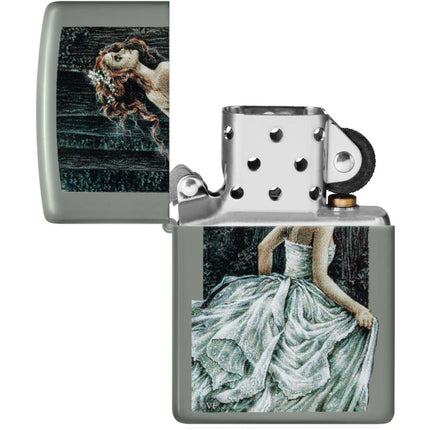 Zippo Windproof Lighter - Victoria Francés Distraught Bride Design All-Metal | 48971