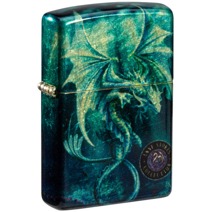 Zippo Lighter: Anne Stokes Sea Dragon 540 Color | 48986