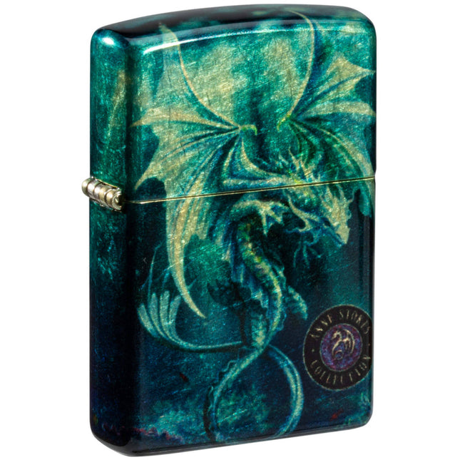 Zippo Lighter: Anne Stokes Sea Dragon 540 Color | 48986