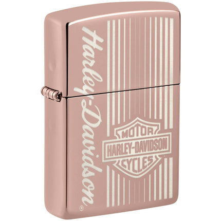 Zippo Lighter: Harley-Davidson® High Polish Rose Gold | 48992