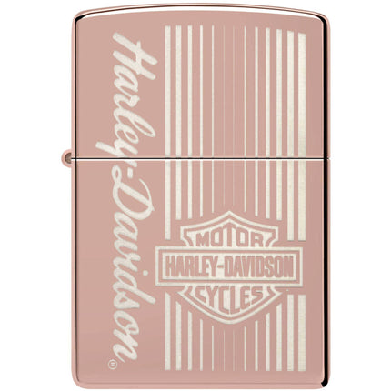 Zippo Lighter: Harley-Davidson® High Polish Rose Gold | 48992