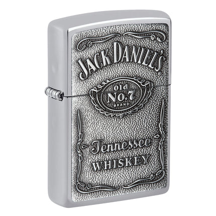 Zippo Lighter: Jack Daniel's® Pewter Emblem Design | 250JD427