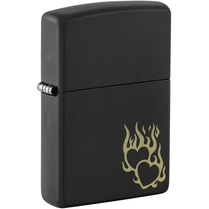 Zippo Lighter: Fire Heart Design | 46004