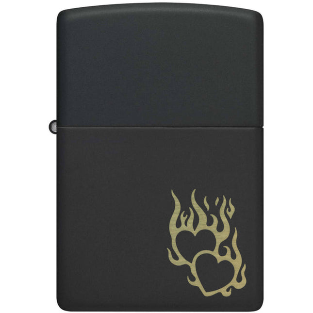 Zippo Lighter: Fire Heart Design | 46004