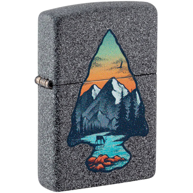 Zippo Lighter: Mountain Design | 46007