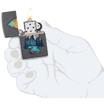 Zippo Lighter: Mountain Design | 46007