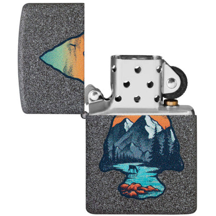 Zippo Lighter: Mountain Design | 46007