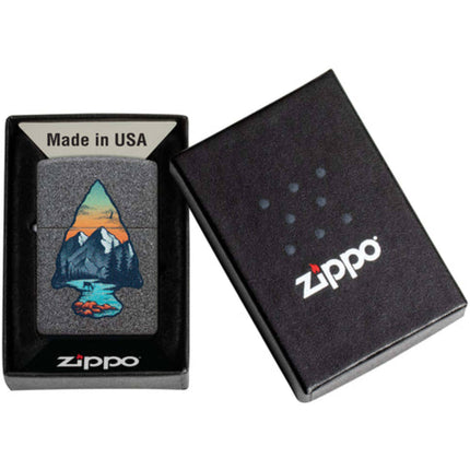 Zippo Lighter: Mountain Design | 46007