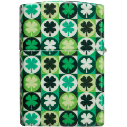 Zippo Lighter: Clover Design | 46015