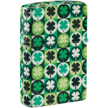 Zippo Lighter: Clover Design | 46015