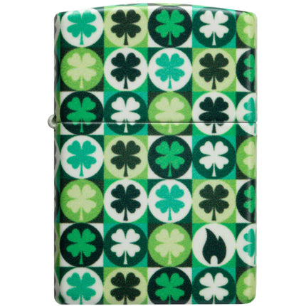 Zippo Lighter: Clover Design | 46015