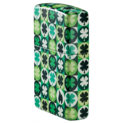 Zippo Lighter: Clover Design | 46015