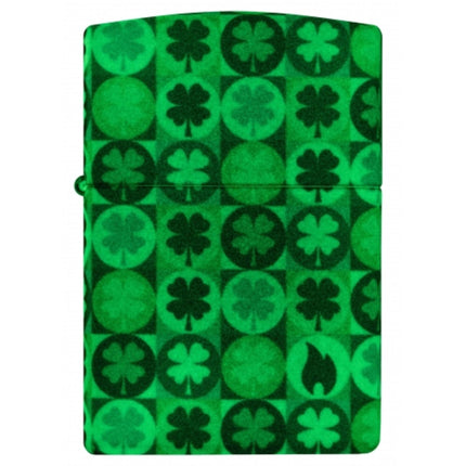 Zippo Lighter: Clover Design | 46015